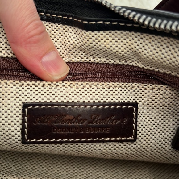 Authentic Dooney and Bourke Wedge Bag - Picture 5 of 11